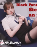 NONTON -【Mr.Bunny】TZ-079 Black Pantyhose Stewardess gives you an intimate service